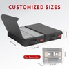 NUSWOR Stackable Tape Storage Boxes - Dust-proof Racks with Lid