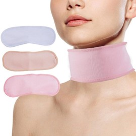 RRRIOT RRRIOT Castor Oil Pack Reusable Castor Oil Pack Wrap Pure Color Health Conditioning Tool Neck Wrap-White