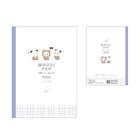 Kamio Japan 202060 Kumamochi Grid Notebook, B5, 0.2 inch (5 mm) Trout, Made in Japan