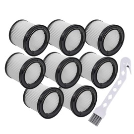 8 Pack PVF110 Hepa Replacement Filter for Black&Decker Handheld Pivot Vac BDH2000PL,BDH2020FLFH,PHV1210,PHV1410,PHV1810,BDH1620FLFH,Part to 90552393