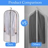 Garment bags Suit cover bags for hanging clothes 100cm, Moth