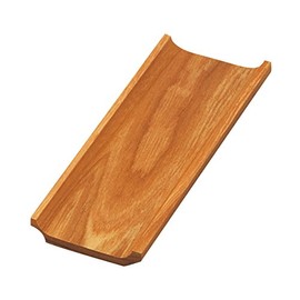 Yamako Wooden Hot Towel Holder, U-Shaped, Clear