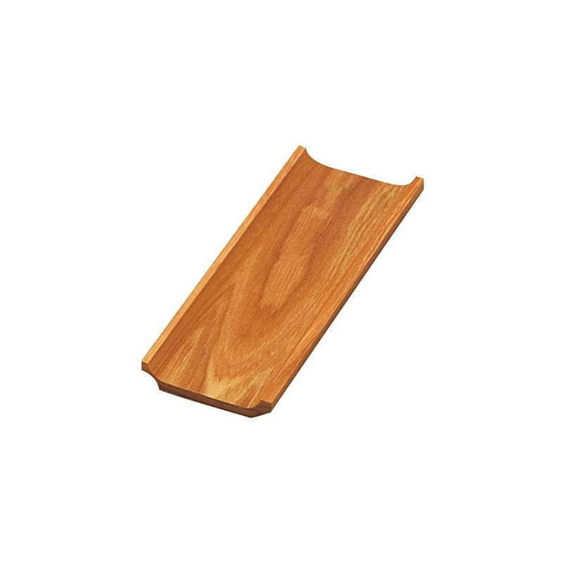 Yamako Wooden Hot Towel Holder, U-Shaped, Clear
