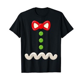 Gingerbread Man Christmas Costume Funny Gingerbread Man T-Shirt