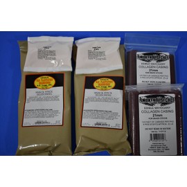 Snack Stick seasoning and casings for 50 lbs of meat. PLUS Cure. 21mm collagen casings