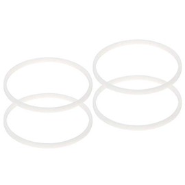 4 Pack Gaskets Replacement Part Compatible with Magic Bullet MB-1001 Blenders White