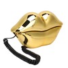 Electroplating Golden Lip Shape Telephone with Telephone Line for Home