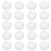 Keboyoe Pack of 20 Lanterns Paper Lampshade White Round Lanterns