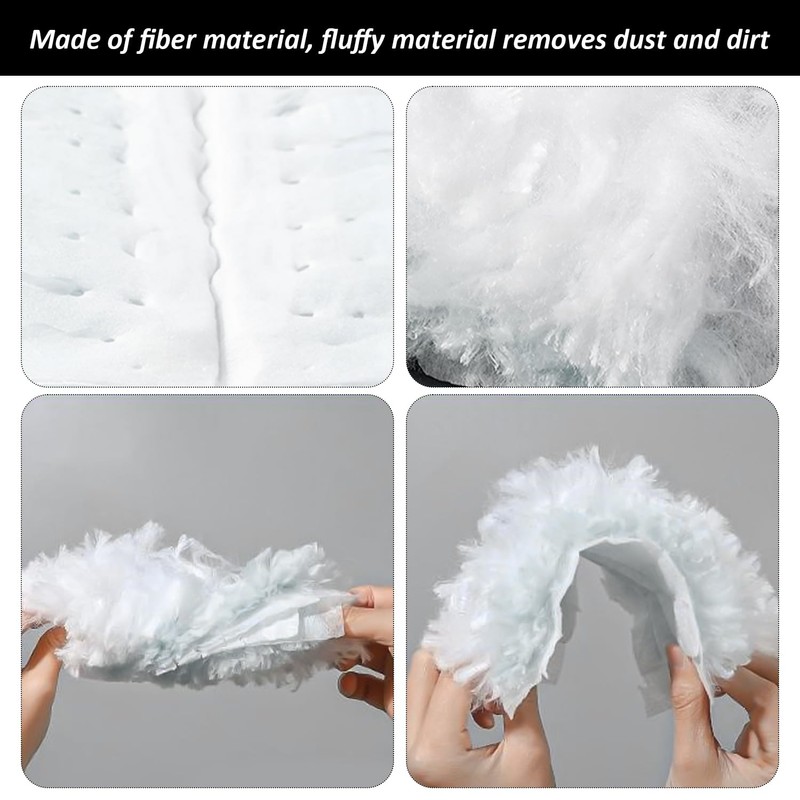 Pack of 15 Duster Replacement Head, Electrostatic Duster Replacement Head,