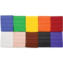 Sculpey III 10 Pack Non Toxic Polymer Oven Bake Clay Classic Colors for Crafts