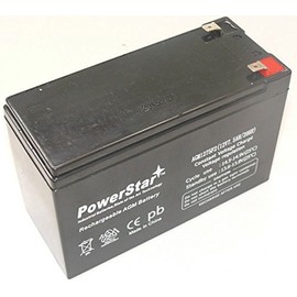 PowerStar Battery for UPG UB1280I Sealed Lead Acid Batteries - 7.5AH SLA Battery