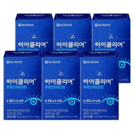 [Eye Fatigue] Chong Kun Dang Lutein Zeaxanthin Astaxanthin 3 boxes (30 days x 3) Macular eye health supplement, 30 tablets, 6 units / [눈 피로] 종근당 루테인 지아잔틴 아스타잔틴 3박스 (30일x3) 황반 눈건강 영양제, 30정, 6개