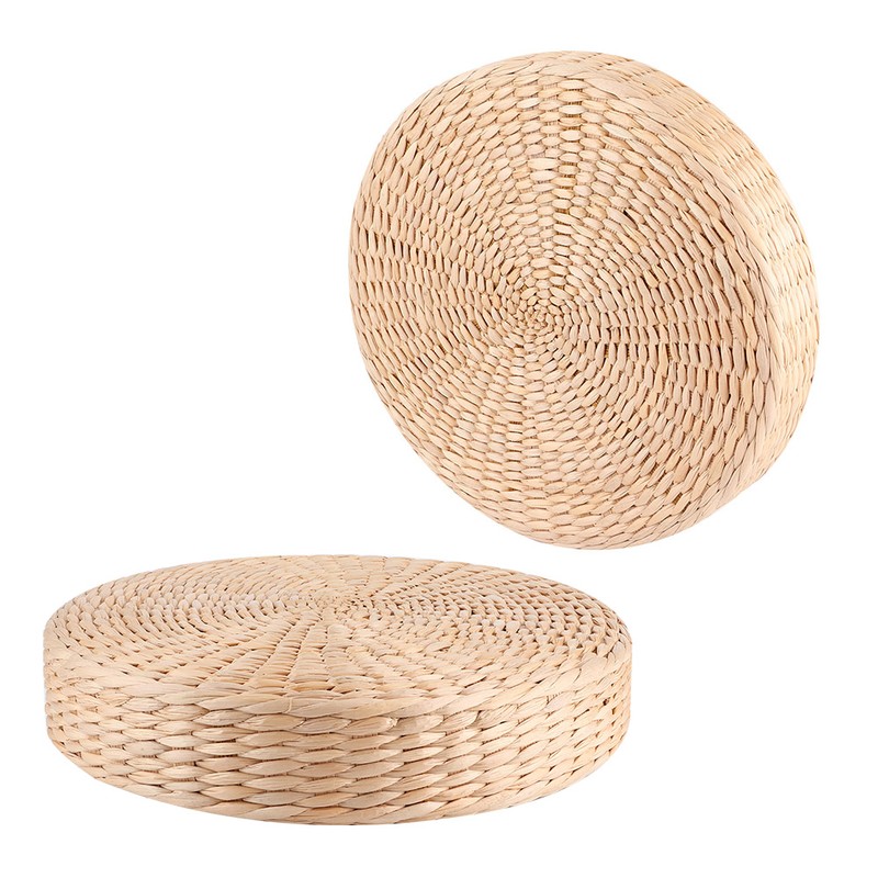 Household Round Thicken Seats Cushion Pouf for Tatami Zen Yoga