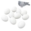 Solid Fake Eggs Dummy Pigeon Eggs for Guiding Racing Pigeons,