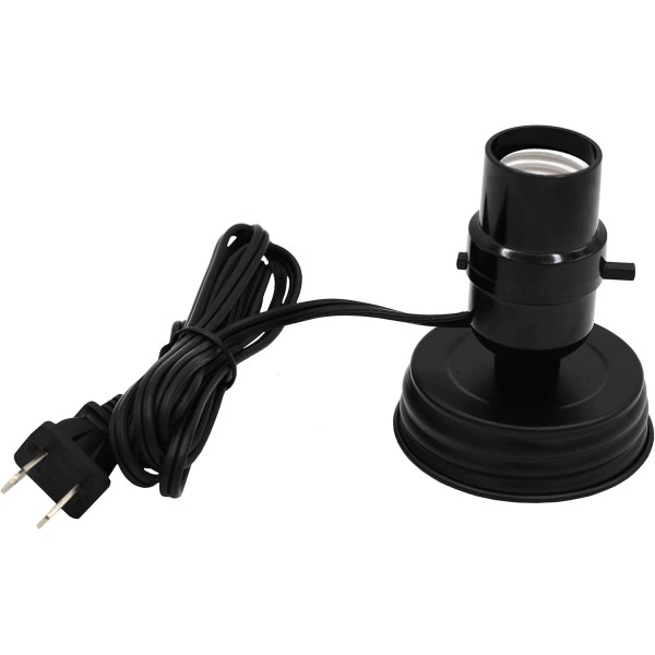 NoBrand DIY Mason Canning Fruit Jar Lamp Making Kit is