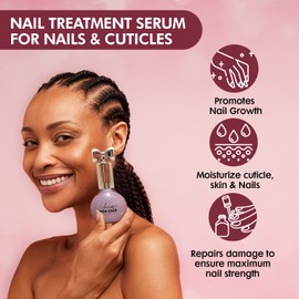 WINNER 2023** Juicy By Mon Cheri Cuticle Oil Nail 10ml Hydrating, Moisturizing, & Repair Dry and cracked cuticles (Red Hot Banana)