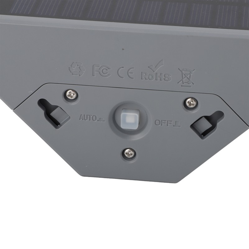 Solar Step Lamp Warm Light Button Light Sensor Control IP67
