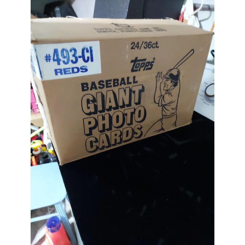 1981 TOPPS BASEBALL FACTORY SEALED 36 PACK GIANT PHOTO CARD