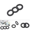 12pcs Rubber Washers, Sealing Rings Hose Rubber Faucet Connector Washers