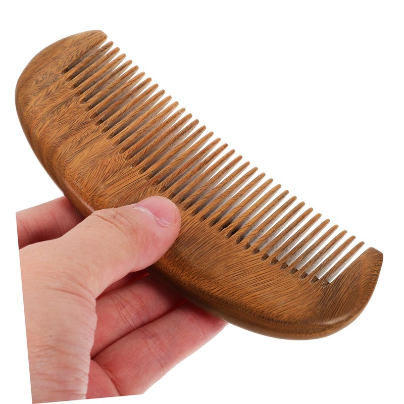 IWOWHERO 1pc Verawood Scalp Massager Brush Comb Massager Scalp Relief