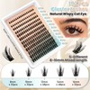 Manga Lash Clusters Wispy Eyelash Extensions 192 Pcs Anime Eyelashes