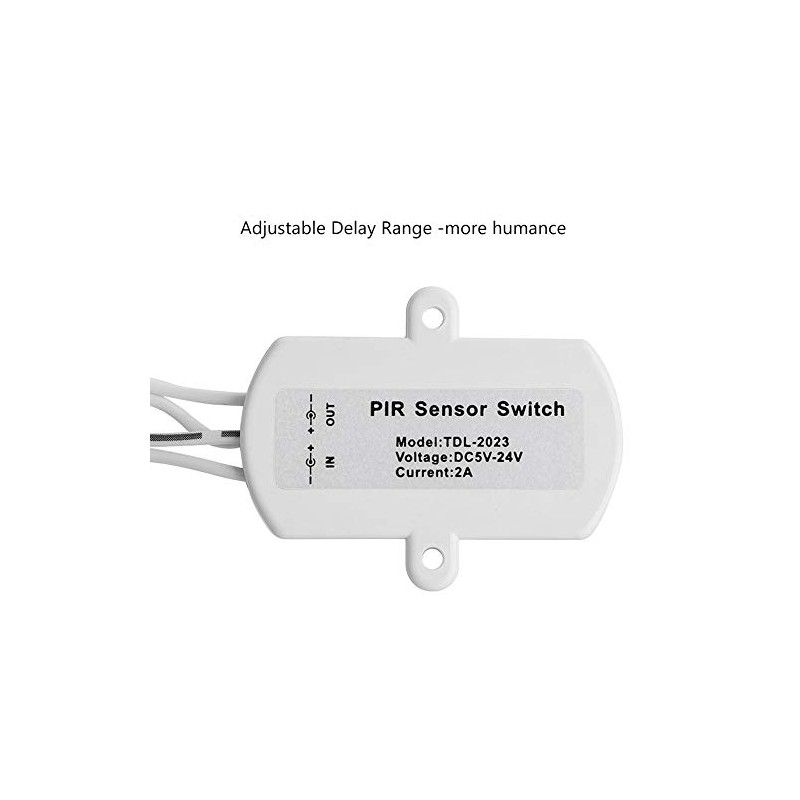 5-24V PIR USB Switch, IR Sensor Light Switch USB Motion
