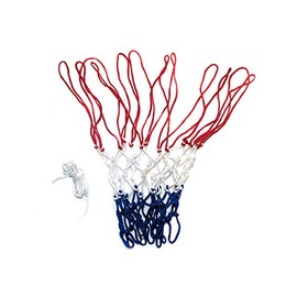 Netball net 3mm twine made in Britian. (Blue White and Red)