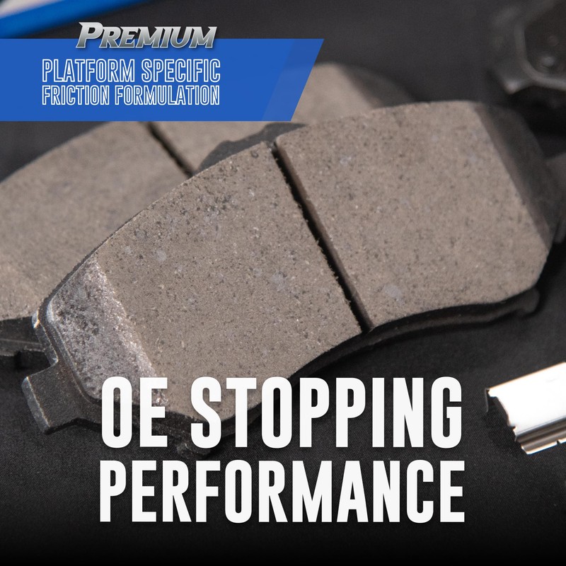 Bendix Premium SBC1022 Ceramic Front Brake Pads for Ford Freestar
