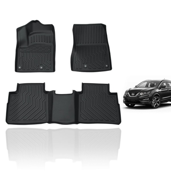 NB-Autos For 2021-2025 Nissan Rogue Floor Mats Liners All Weather