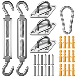 304 Stainless Steel Awning Attachment Set Accessories for Triangle, Awning Tensioner Assembly Assembly