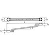 Ash raitu-ruohusetto Both mouth Glasses Wrench 8 mm × 10