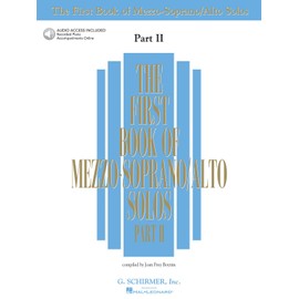 The First Book of Mezzo-Soprano/Alto Solos - Part II: Book/online audio (First Book of Solos Part II)