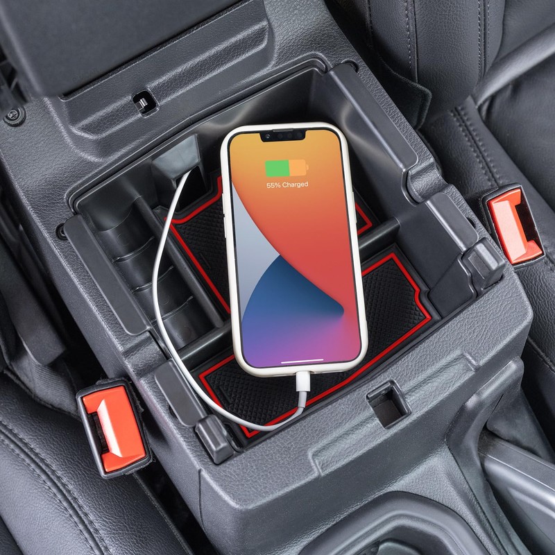 PIMCAR Center Console Organizer for Jeep Wrangler JL/JLU (2018-2025) &