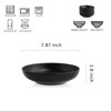 Selamica Ceramic 7.8 inch pasta bowls, 26 Ounce large serving