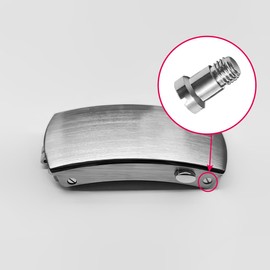 Watch Buckle Screw Replacement for Omega Seamaster 300 Planet Ocean 43.5mm 215 Clasp Steel