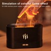 Essential Oil Diffuser 180ml USB Flame Light Fine Mist Aromatherapy