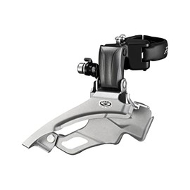 Shimano Altus FD-M371X6 Conventional Swing Front Derailleur - Silver, 9 Speed