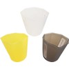Toyvian 3 Piezas Taza Medidora Plegable de Silicona de 250ml