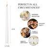 4Pack Taper Candles - Taper Candles 10 Inch Dripless, Smokeless