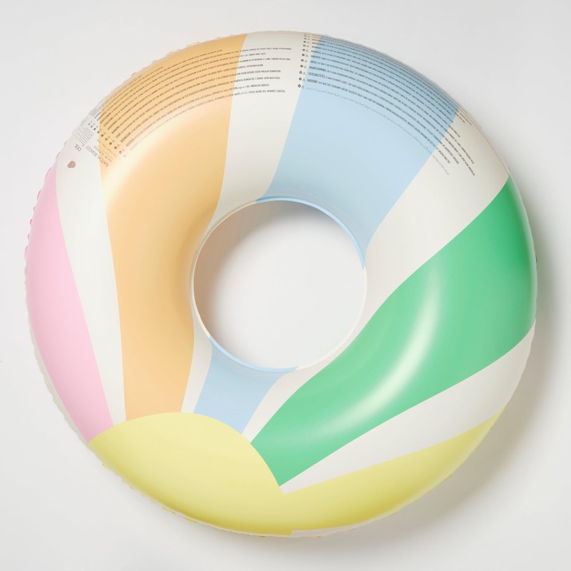 SUNNYLiFE Adult Pool Ring Float in Pastel Gelato - Durable,