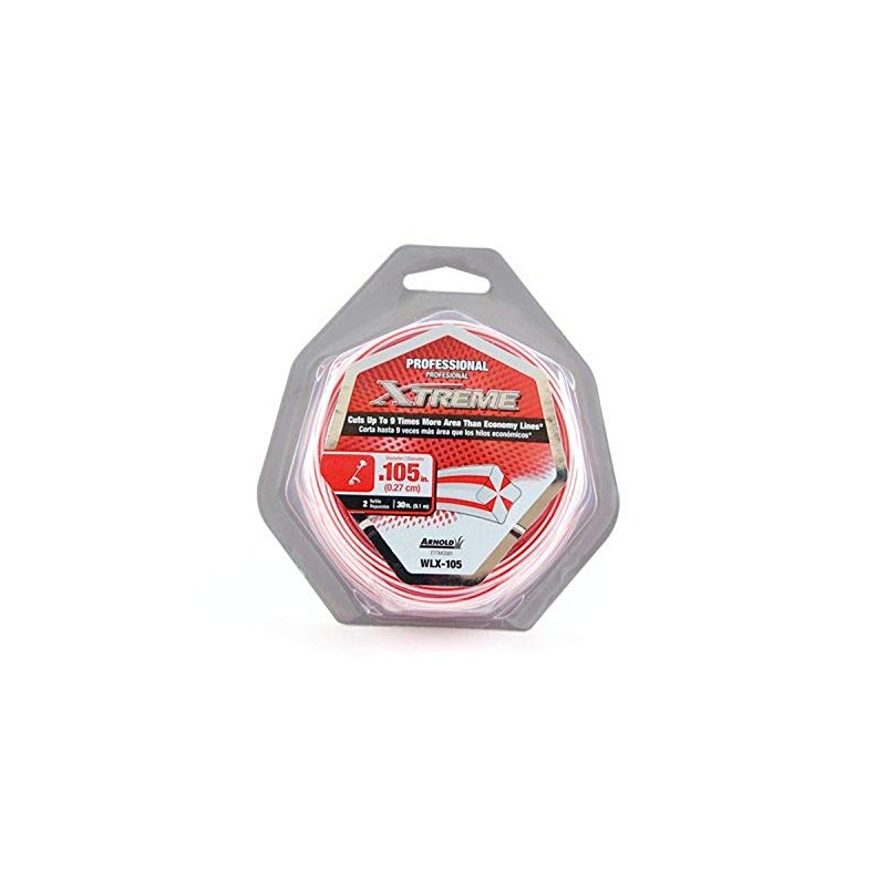 Arnold Xtreme .105-Inch x 30-Foot Professional Grade String Trimmer Line