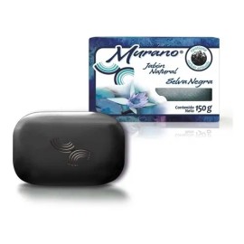 Jabón Barra Murano Natural Carbon Activado 1 Pieza 150g                                                                                               