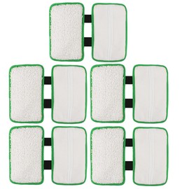 Replacement Pads Compatible with Shark Sonic Duo Hardwood Floor Cleaner - Reusable and Washable Mop Cloth Refills (5 Pack)