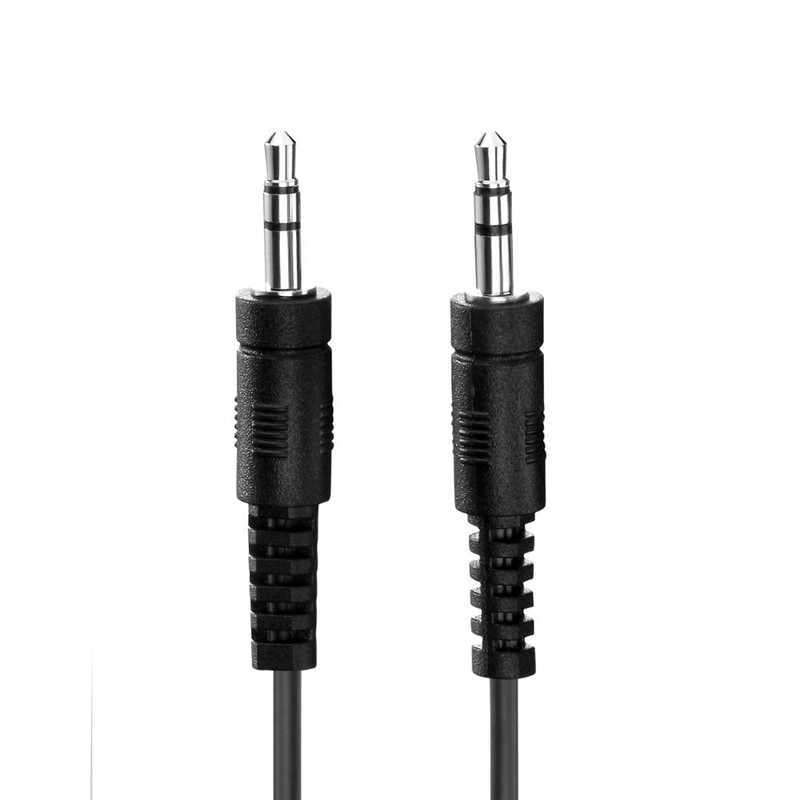 Conecto Audio Stereo Aux Connection Cable, Jack / Jack 2,00m
