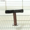 Binchotan Charcoal Perch for Bird Claw Sharpener, T-Shape, For Cages