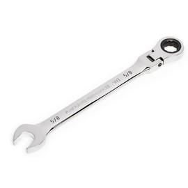 GEARWRENCH 5/8" 4 Degree Swing Arch 12 Point Flex Head Ratcheting Combination Wrench - 86747