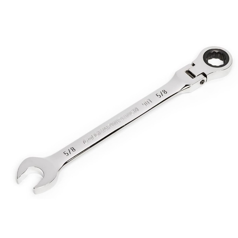 GEARWRENCH 5/8" 4 Degree Swing Arch 12 Point Flex Head