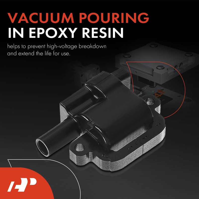 A-Premium Paquete de bobinas de encendido compatible con Land Rover