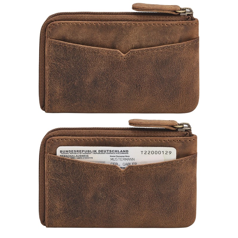 STILORD 'Keyon' Elegant Key Bag Leather Men's Key Case Women