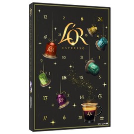 L’OR Coffee Pod Advent Calendar (24 Nespresso®* Compatible Coffee Capsules)
